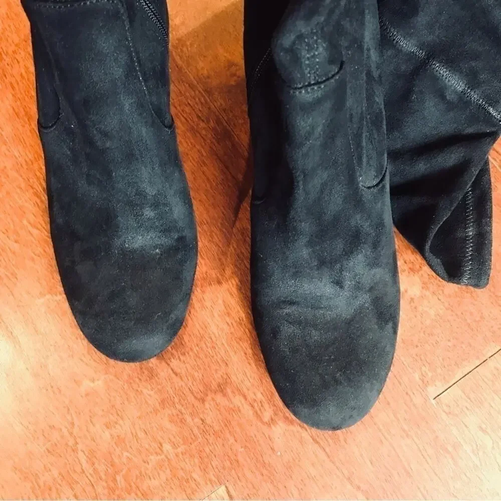 Unisa Unkeilly Faux Suede Over the Knee Boots, Size8.5